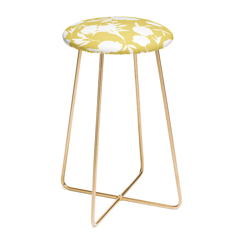 Lisa Argyropoulos Peony Silhouettes Harvest Counter Stool