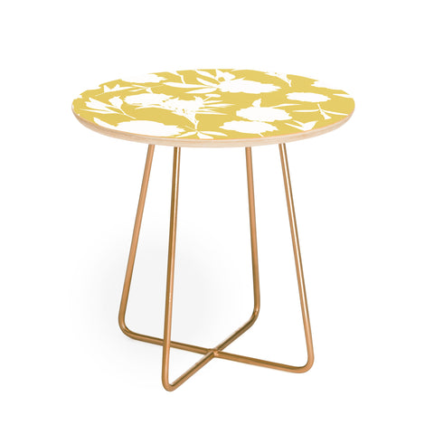 Lisa Argyropoulos Peony Silhouettes Harvest Round Side Table