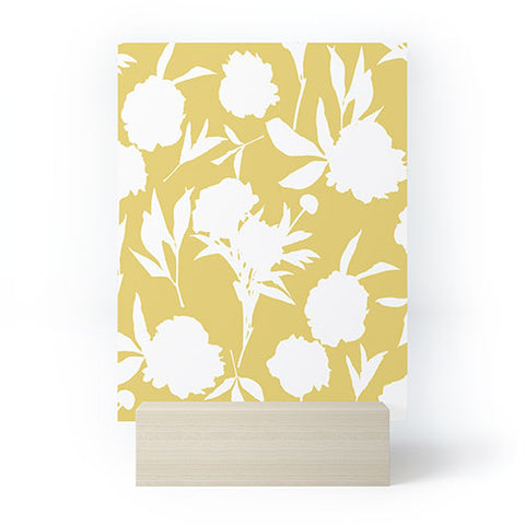 Lisa Argyropoulos Peony Silhouettes Harvest Mini Art Print