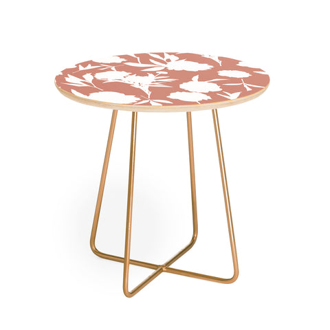 Lisa Argyropoulos Peony Silhouettes Round Side Table
