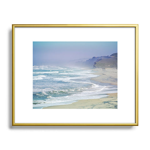 Lisa Argyropoulos Pescadero Mist Metal Framed Art Print
