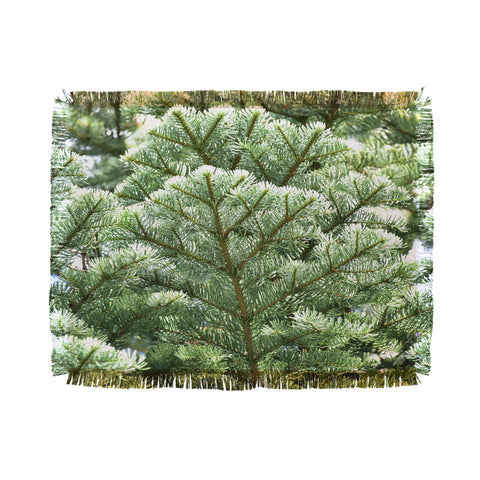 Lisa Argyropoulos Pine Throw Blanket