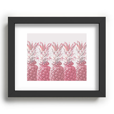 Lisa Argyropoulos Pineapple Blush Jungle Recessed Framing Rectangle