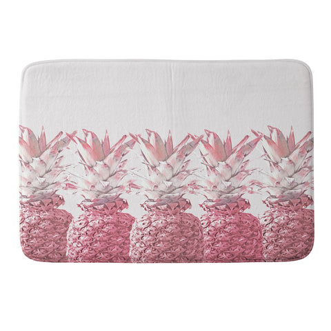 Lisa Argyropoulos Pineapple Blush Jungle Memory Foam Bath Mat