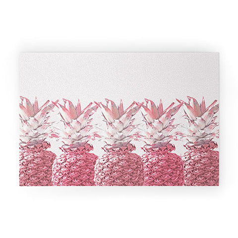 Lisa Argyropoulos Pineapple Blush Jungle Welcome Mat