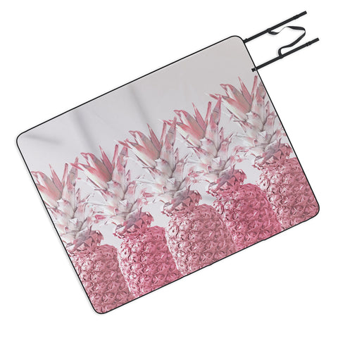 Lisa Argyropoulos Pineapple Blush Jungle Picnic Blanket