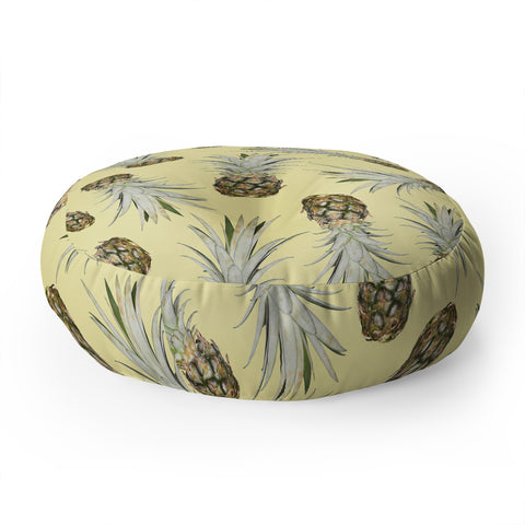 Lisa Argyropoulos Pineapple Jam Floor Pillow Round