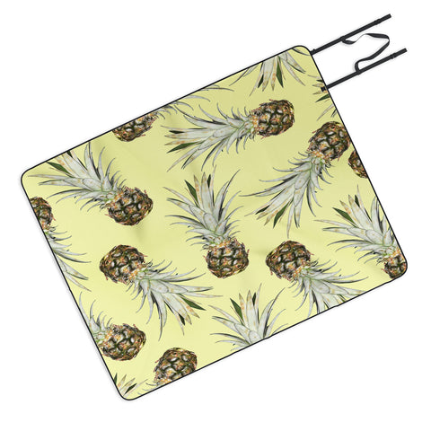 Lisa Argyropoulos Pineapple Jam Picnic Blanket