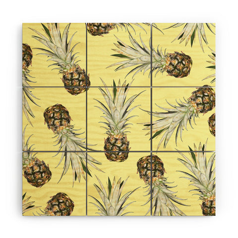 Lisa Argyropoulos Pineapple Jam Wood Wall Mural