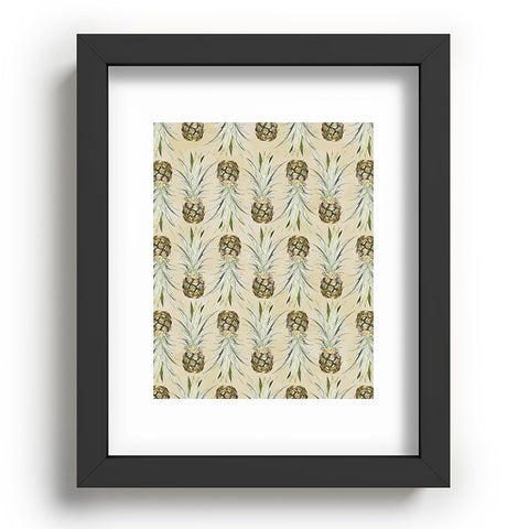 Lisa Argyropoulos Pineapple Jungle Earthy Recessed Framing Rectangle