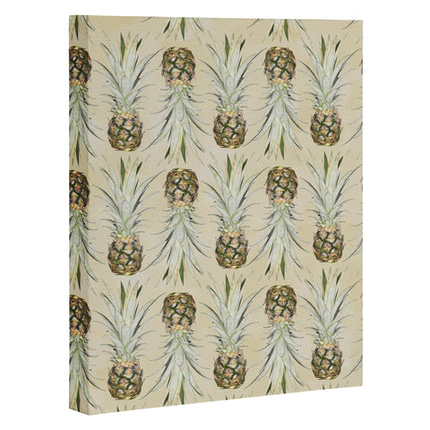 Lisa Argyropoulos Pineapple Jungle Earthy Art Canvas