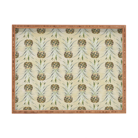 Lisa Argyropoulos Pineapple Jungle Earthy Rectangular Tray