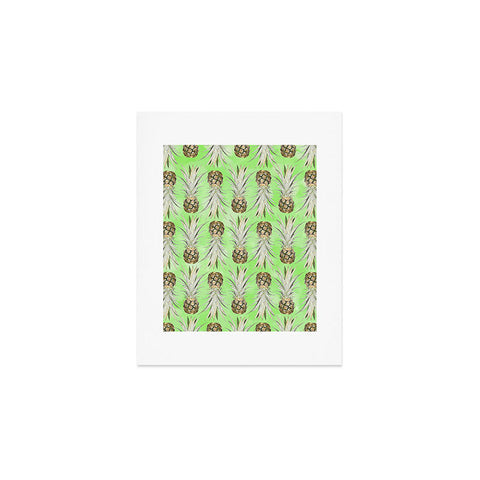 Lisa Argyropoulos Pineapple Jungle Green Art Print