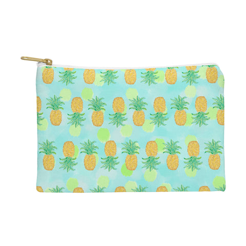 Lisa Argyropoulos Pineapples And Polka Dots Pouch