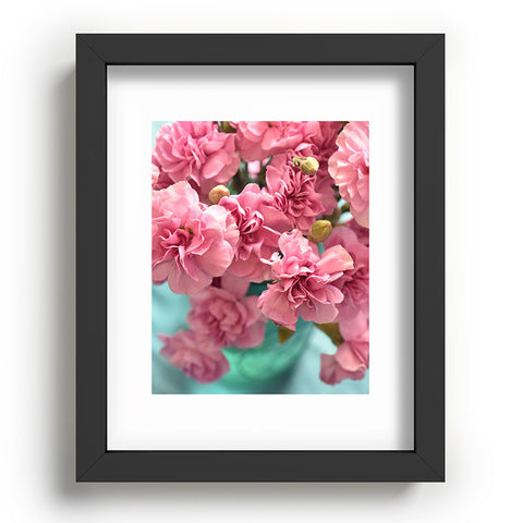 Lisa Argyropoulos Pink Carnations Recessed Framing Rectangle