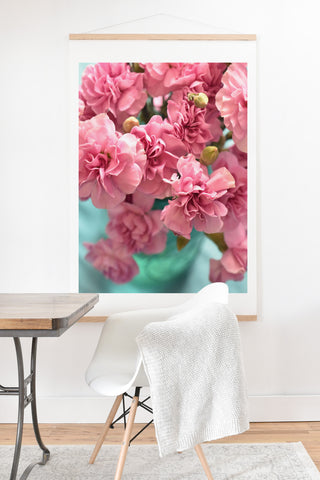 Lisa Argyropoulos Pink Carnations Art Print And Hanger