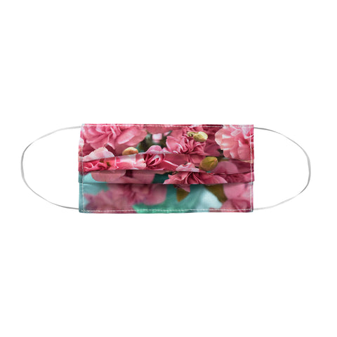 Lisa Argyropoulos Pink Carnations Face Mask