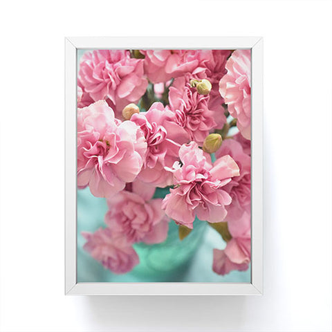 Lisa Argyropoulos Pink Carnations Framed Mini Art Print