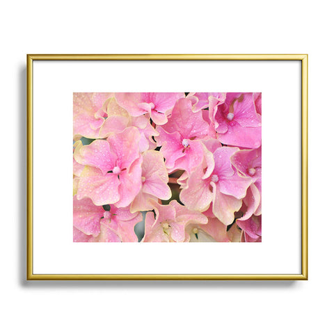Lisa Argyropoulos Pink Hydrangeas Metal Framed Art Print