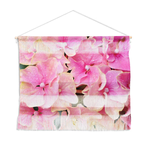 Lisa Argyropoulos Pink Hydrangeas Wall Hanging Landscape