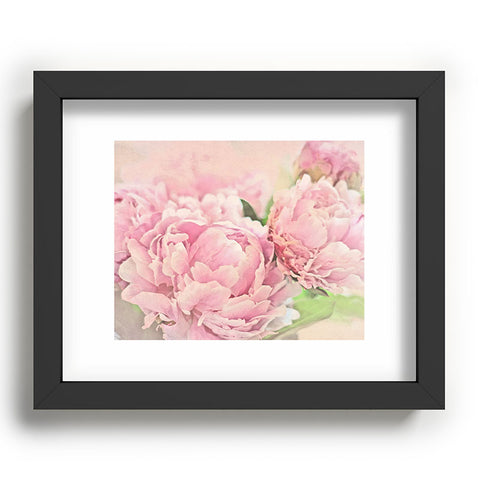 Lisa Argyropoulos Pink Peonies Recessed Framing Rectangle