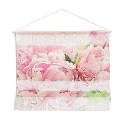 Lisa Argyropoulos Pink Peonies Wall Hanging Landscape