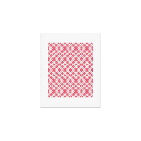 Lisa Argyropoulos Pink Peppermint Twist Art Print