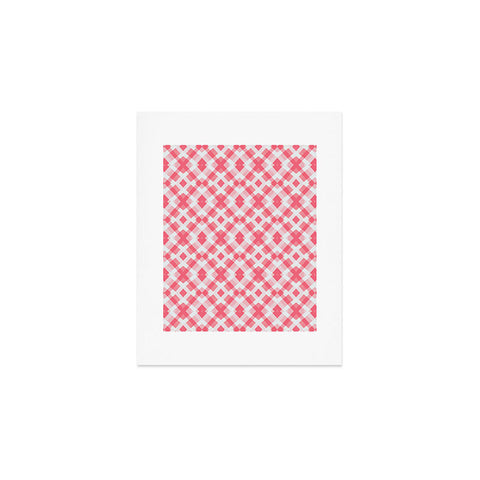 Lisa Argyropoulos Pink Peppermint Twist Art Print