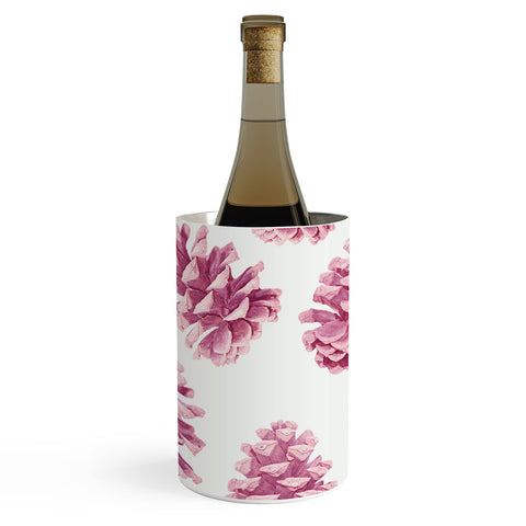Lisa Argyropoulos Pink Pine Cones Wine Chiller