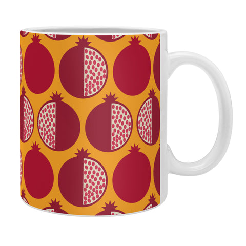 Lisa Argyropoulos Pomegranate Line Up II Coffee Mug