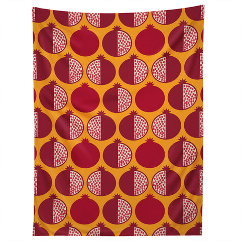 Lisa Argyropoulos Pomegranate Line Up II Tapestry