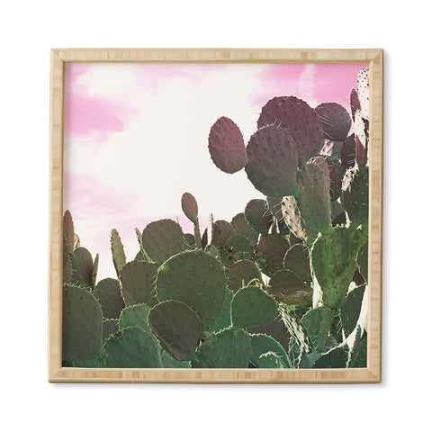 Lisa Argyropoulos Prickly Pink Framed Wall Art
