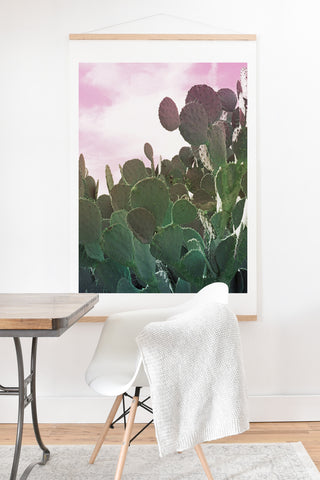 Lisa Argyropoulos Prickly Pink Art Print And Hanger