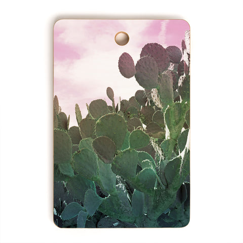 Lisa Argyropoulos Prickly Pink Cutting Board Rectangle