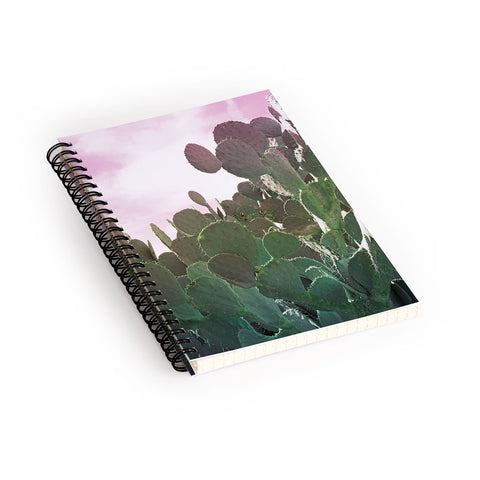 Lisa Argyropoulos Prickly Pink Spiral Notebook