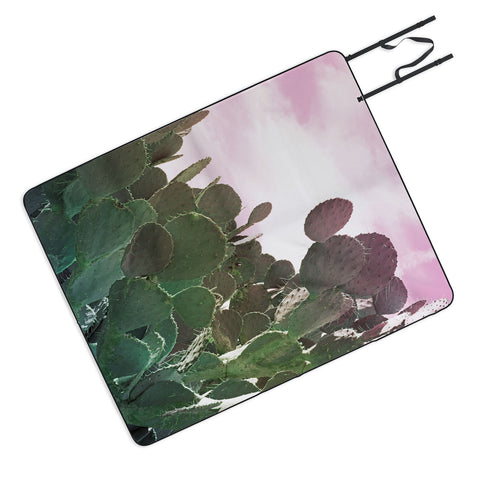 Lisa Argyropoulos Prickly Pink Picnic Blanket