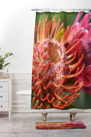 Lisa Argyropoulos Proteas Shower Curtain And Mat