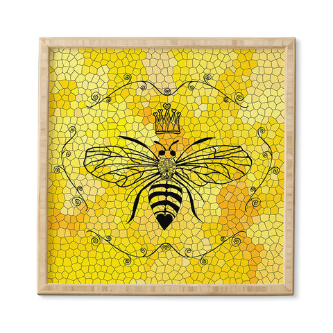 Lisa Argyropoulos Queen Bee Framed Wall Art