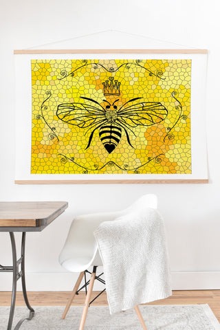 Lisa Argyropoulos Queen Bee Art Print And Hanger