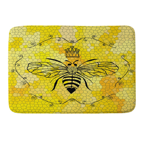 Lisa Argyropoulos Queen Bee Memory Foam Bath Mat