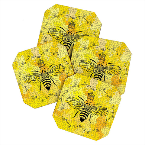 Lisa Argyropoulos Queen Bee Coaster Set