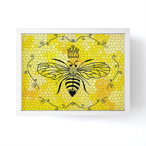 Lisa Argyropoulos Queen Bee Framed Mini Art Print