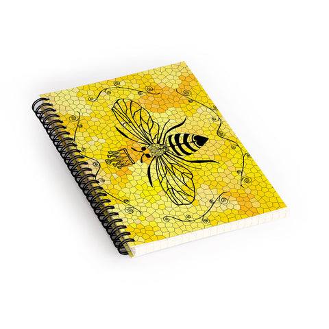 Lisa Argyropoulos Queen Bee Spiral Notebook
