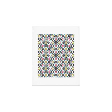 Lisa Argyropoulos Rainbow Maze Art Print