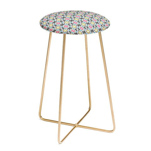 Lisa Argyropoulos Rainbow Maze Counter Stool