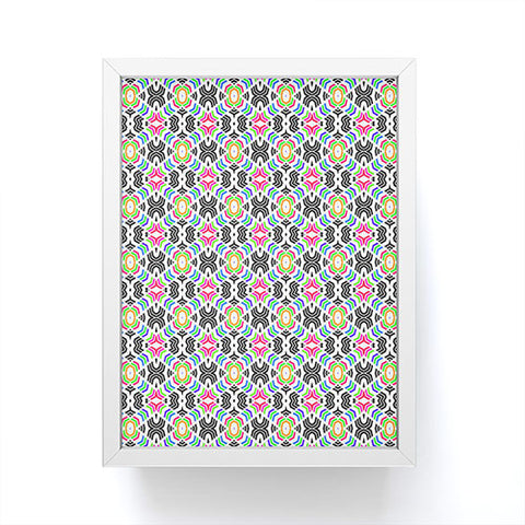 Lisa Argyropoulos Rainbow Maze Framed Mini Art Print