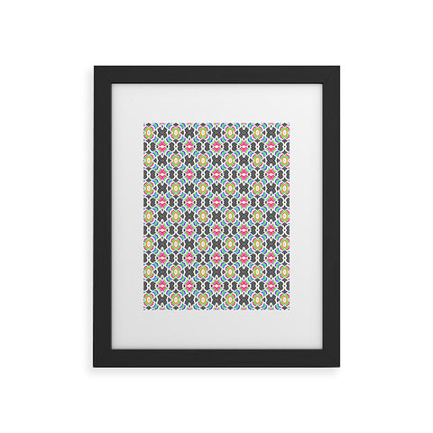 Lisa Argyropoulos Rainbow Maze Framed Art Print