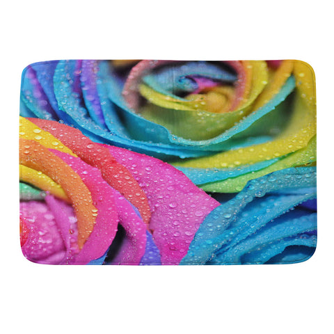 Lisa Argyropoulos Rainbow Swirl Memory Foam Bath Mat