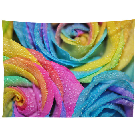 Lisa Argyropoulos Rainbow Swirl Tapestry