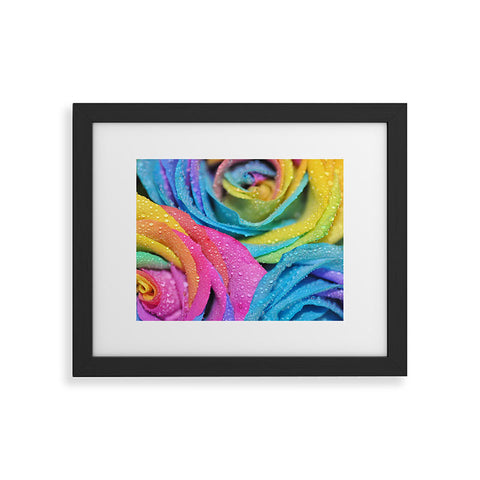 Lisa Argyropoulos Rainbow Swirl Framed Art Print